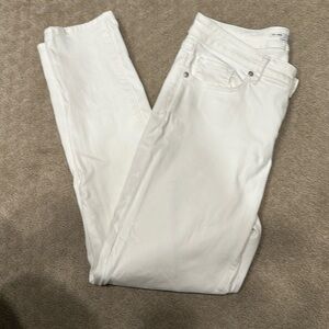 Loft White Jeans